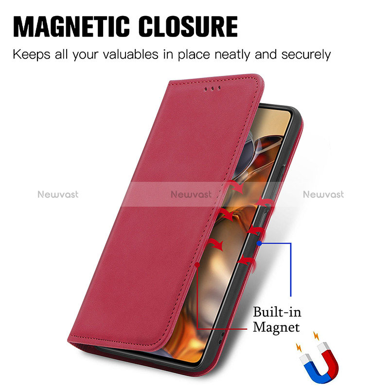 Leather Case Stands Flip Cover Holder S08D for Xiaomi Mi 11T Pro 5G