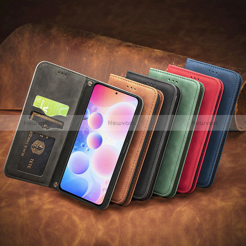 Leather Case Stands Flip Cover Holder S08D for Xiaomi Mi 11X Pro 5G