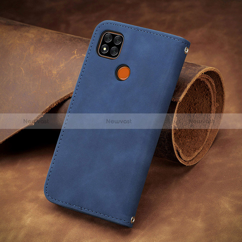 Leather Case Stands Flip Cover Holder S08D for Xiaomi Redmi 9 Activ