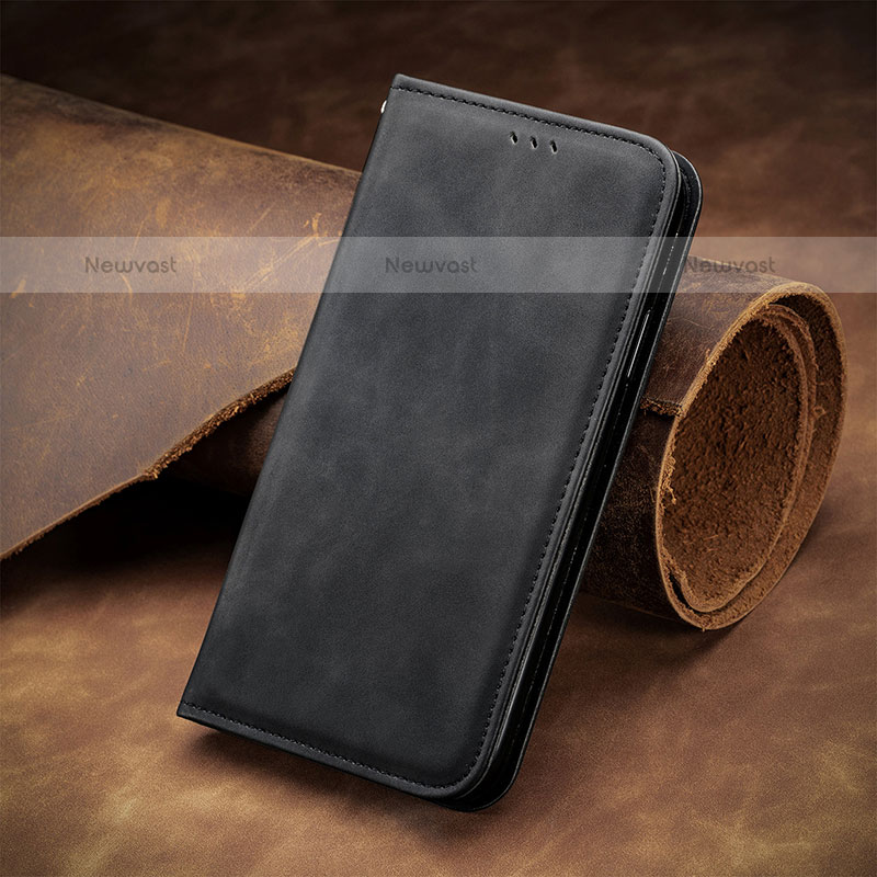 Leather Case Stands Flip Cover Holder S08D for Xiaomi Redmi K60 Ultra 5G