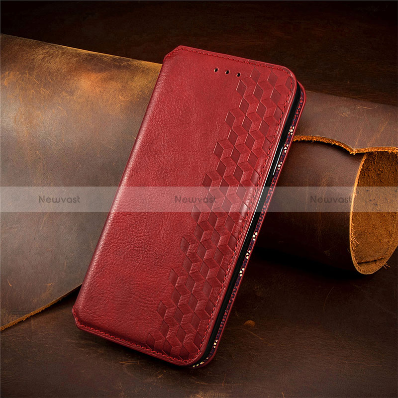 Leather Case Stands Flip Cover Holder S09D for Asus ZenFone 10