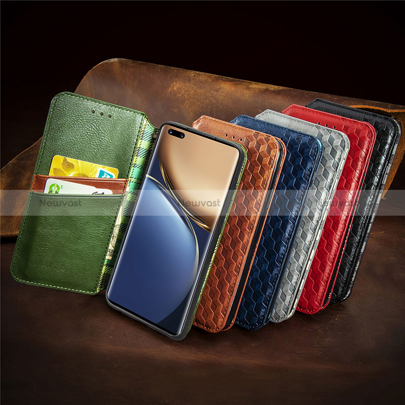 Leather Case Stands Flip Cover Holder S09D for Huawei Honor Magic3 Pro 5G