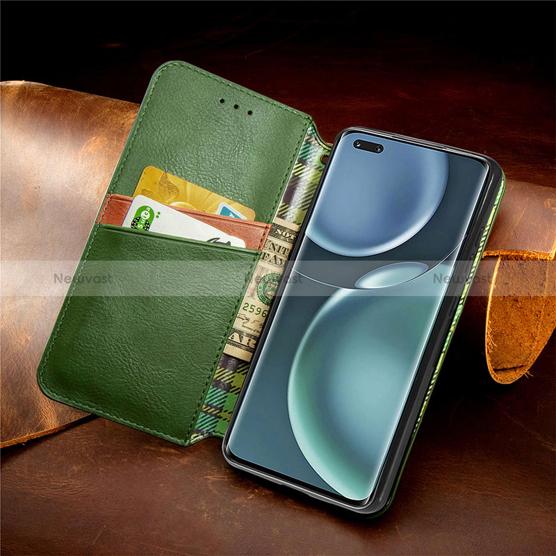 Leather Case Stands Flip Cover Holder S09D for Huawei Honor Magic4 Pro 5G