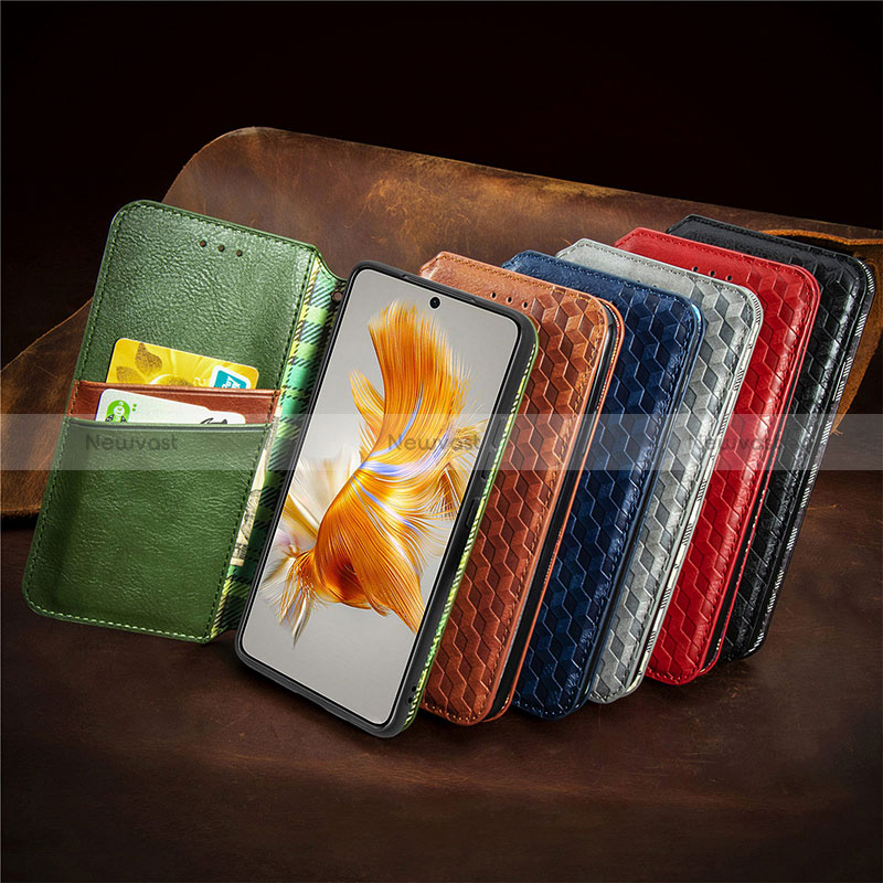 Leather Case Stands Flip Cover Holder S09D for Huawei Mate 50E