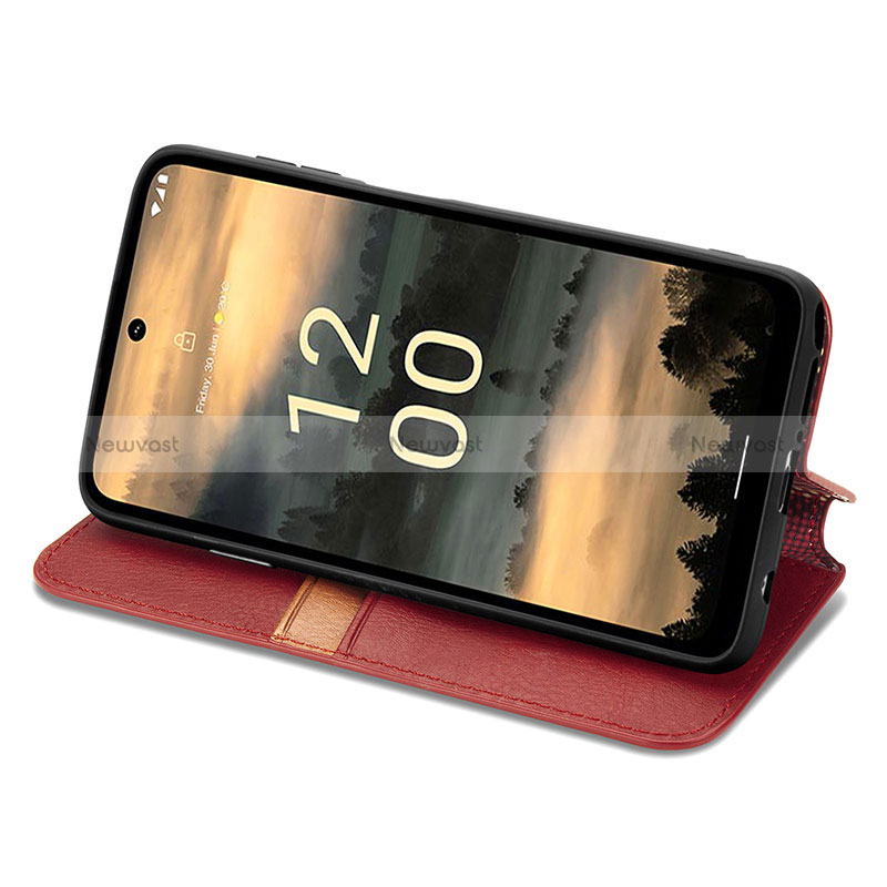 Leather Case Stands Flip Cover Holder S09D for Nokia XR21