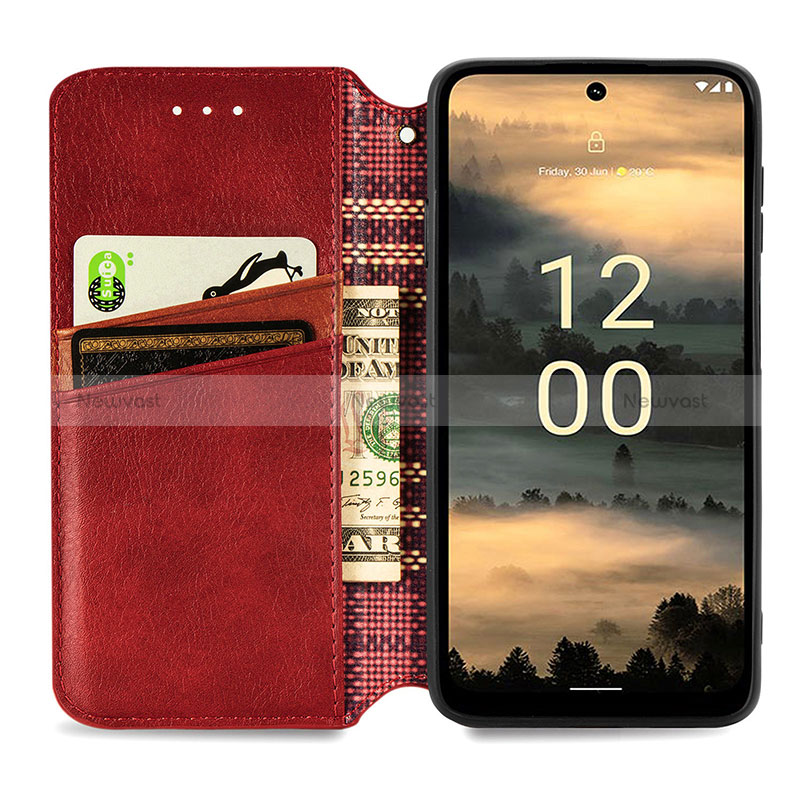 Leather Case Stands Flip Cover Holder S09D for Nokia XR21