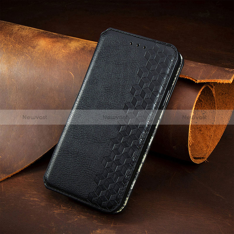 Leather Case Stands Flip Cover Holder S09D for Oppo Find X6 5G