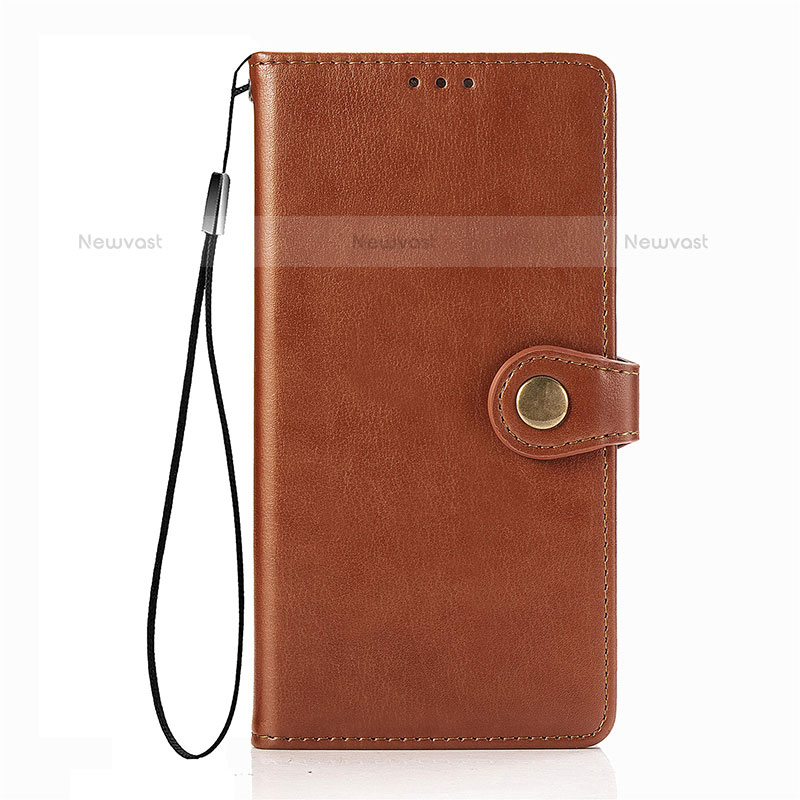 Leather Case Stands Flip Cover Holder S09D for Samsung Galaxy S21 FE 5G