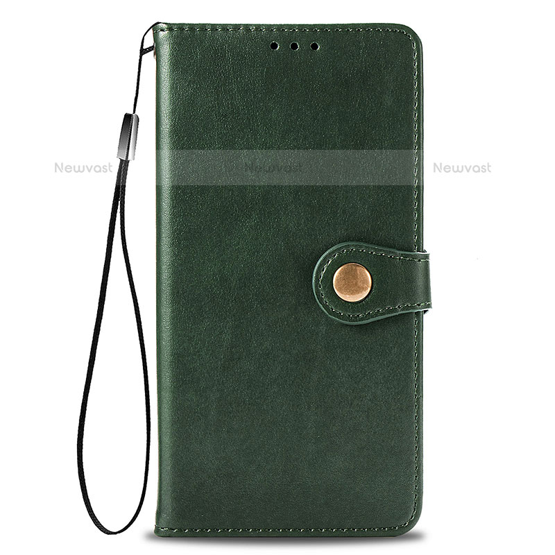 Leather Case Stands Flip Cover Holder S09D for Samsung Galaxy S21 Plus 5G