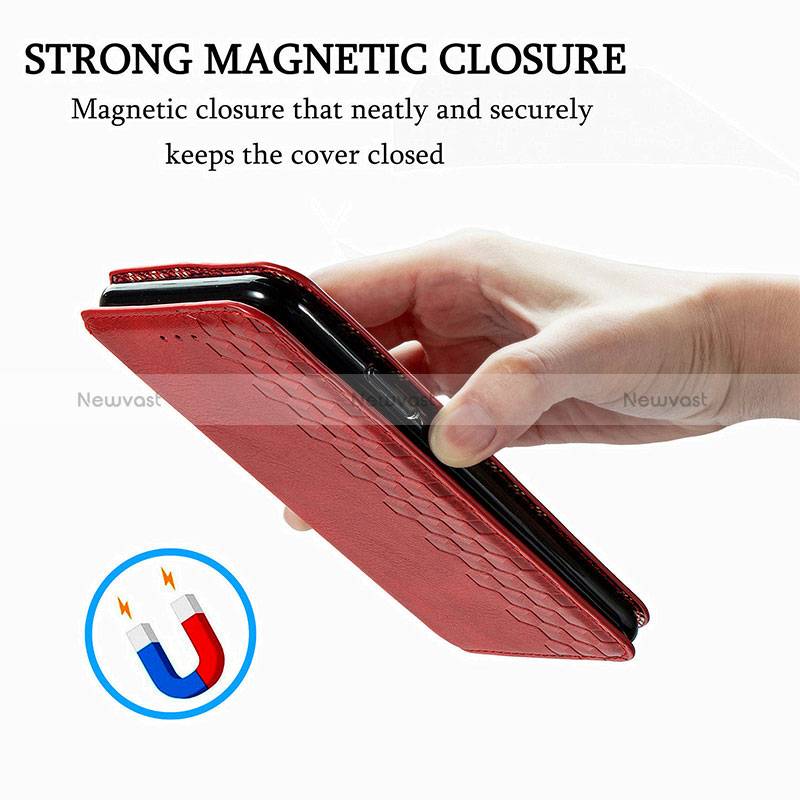 Leather Case Stands Flip Cover Holder S09D for Xiaomi Mi 10i 5G