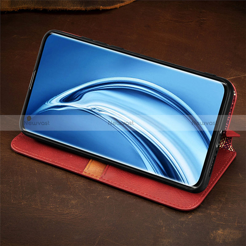 Leather Case Stands Flip Cover Holder S09D for Xiaomi Mi 10S 5G