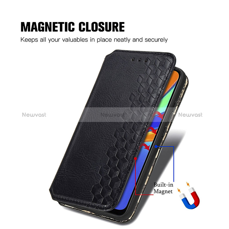 Leather Case Stands Flip Cover Holder S09D for Xiaomi POCO C3