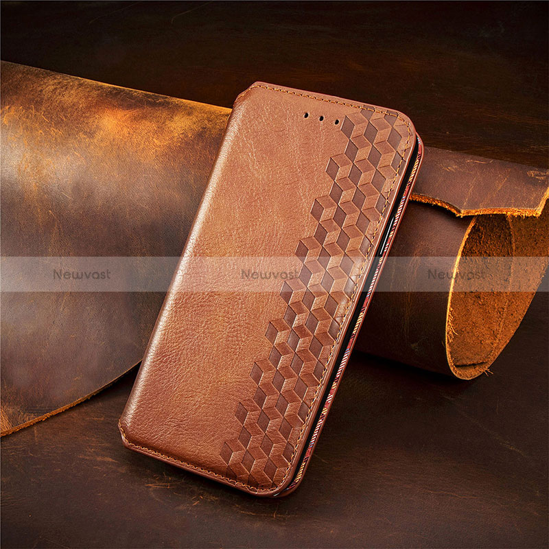 Leather Case Stands Flip Cover Holder S09D for Xiaomi Poco M4 Pro 5G