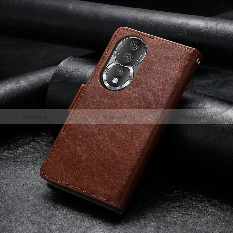 Leather Case Stands Flip Cover Holder S10D for Huawei Honor 80 5G