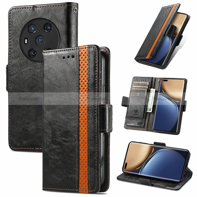 Leather Case Stands Flip Cover Holder S10D for Huawei Honor Magic3 5G