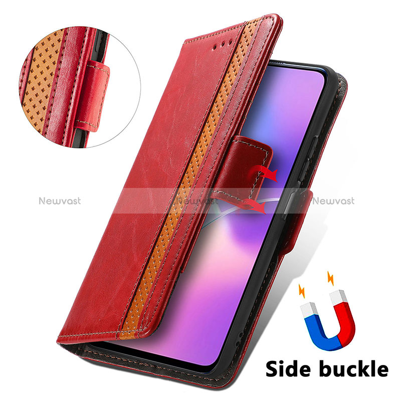 Leather Case Stands Flip Cover Holder S10D for Huawei Honor X30i