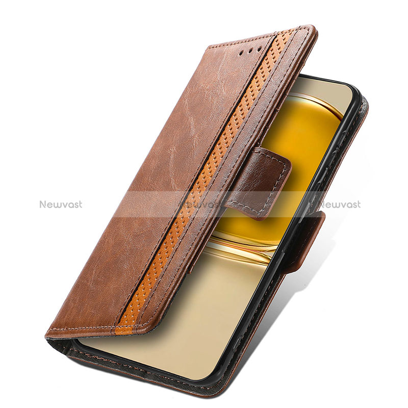 Leather Case Stands Flip Cover Holder S10D for Huawei P50e