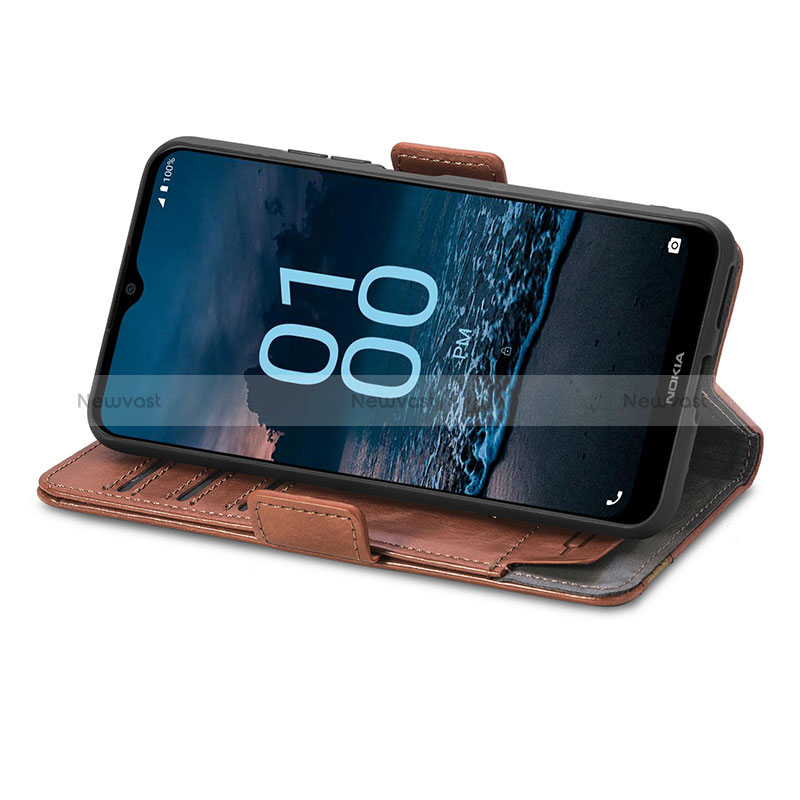 Leather Case Stands Flip Cover Holder S10D for Nokia G100