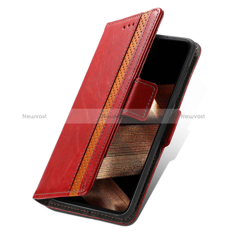 Leather Case Stands Flip Cover Holder S10D for Oppo A18