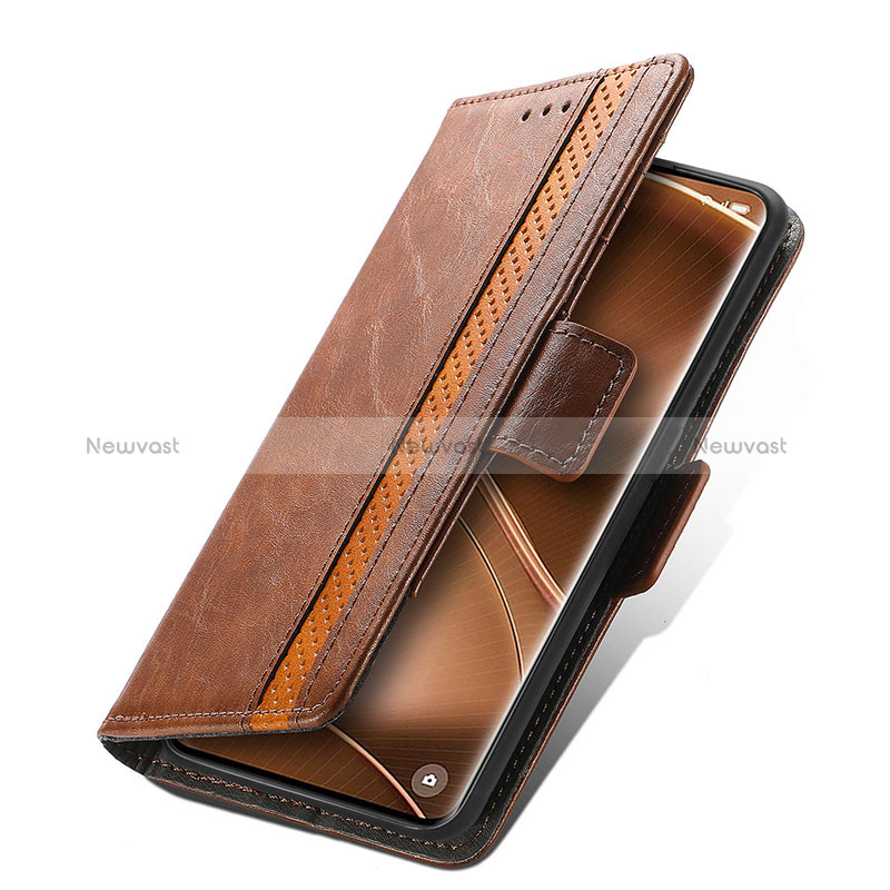 Leather Case Stands Flip Cover Holder S10D for Oppo Find X6 5G