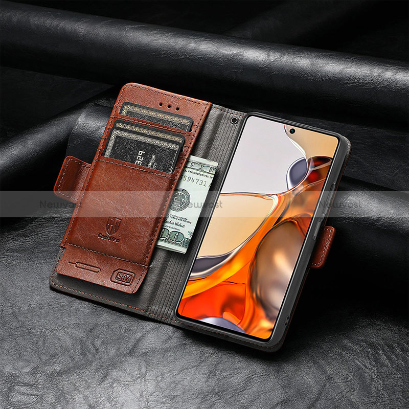 Leather Case Stands Flip Cover Holder S10D for Xiaomi Mi 11T Pro 5G