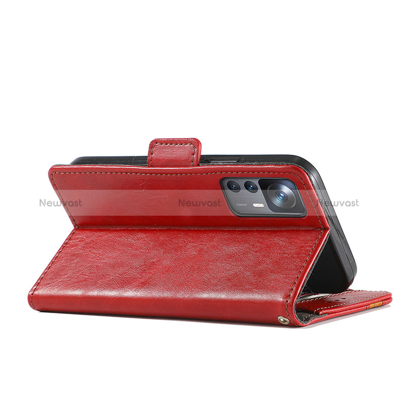 Leather Case Stands Flip Cover Holder S10D for Xiaomi Mi 12T 5G