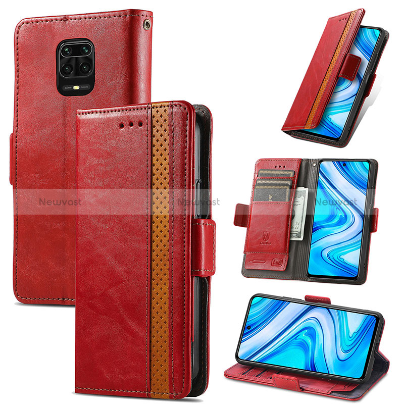 Leather Case Stands Flip Cover Holder S10D for Xiaomi Poco M2 Pro