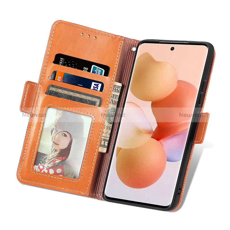 Leather Case Stands Flip Cover Holder S11D for Xiaomi Redmi K50 Ultra 5G