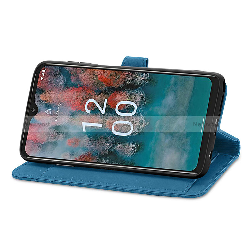 Leather Case Stands Flip Cover Holder S14D for Nokia C12