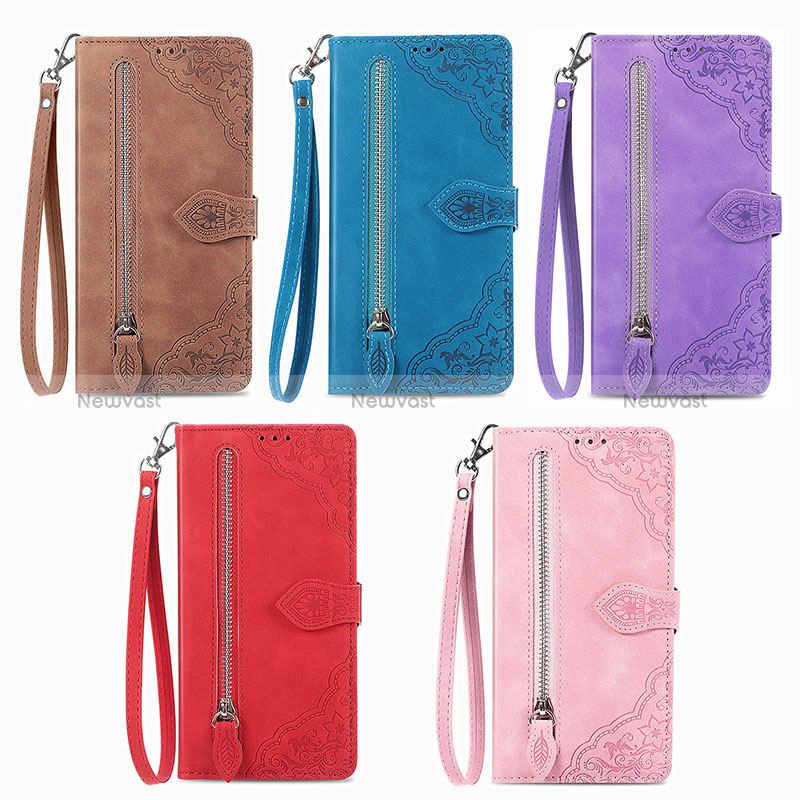 Leather Case Stands Flip Cover Holder S14D for Nokia G22