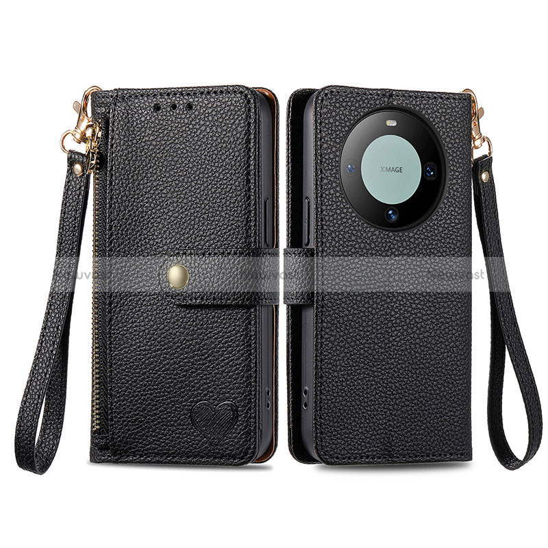 Leather Case Stands Flip Cover Holder S15D for Huawei Mate 60