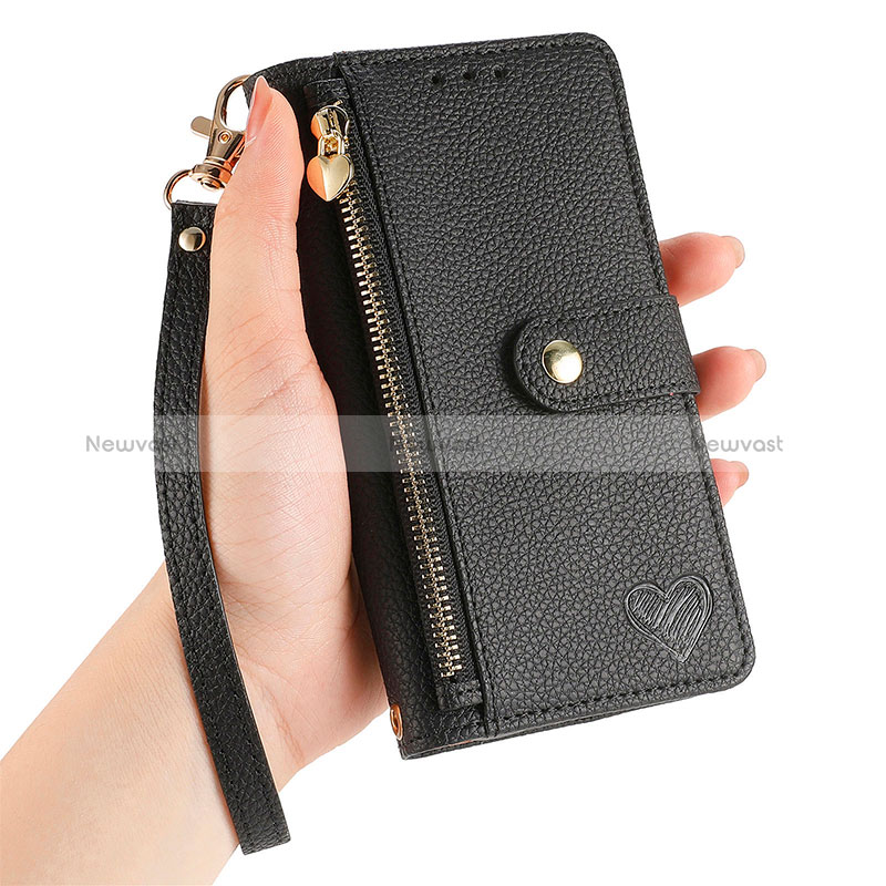 Leather Case Stands Flip Cover Holder S15D for Xiaomi Mi 13T Pro 5G