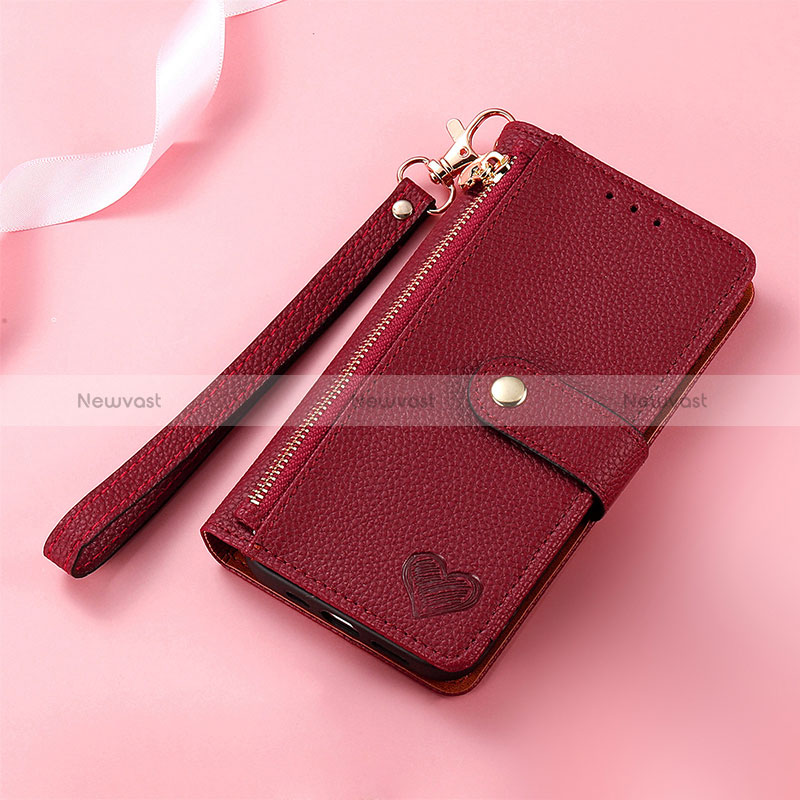 Leather Case Stands Flip Cover Holder S16D for Nothing Phone 2