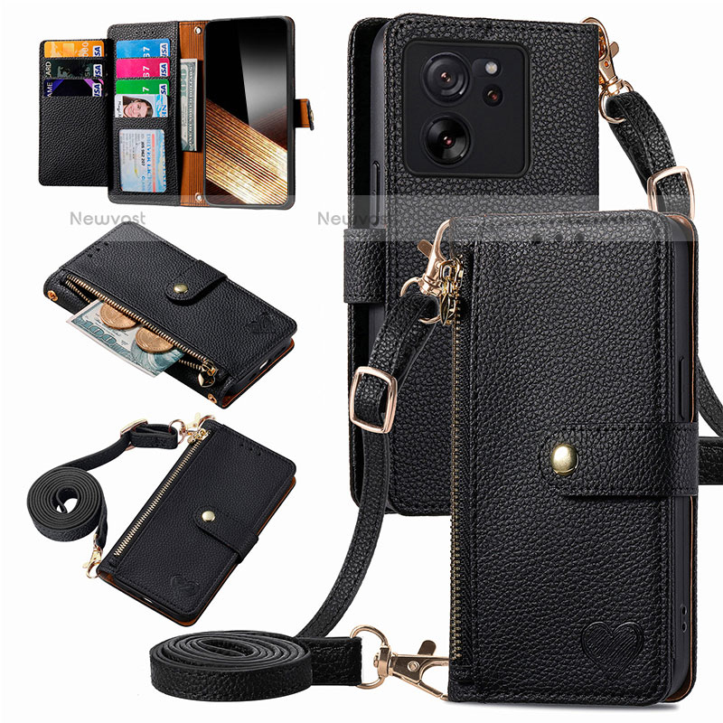 Leather Case Stands Flip Cover Holder S16D for Xiaomi Redmi K60 Ultra 5G