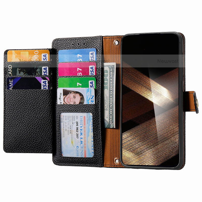 Leather Case Stands Flip Cover Holder S16D for Xiaomi Redmi K60 Ultra 5G