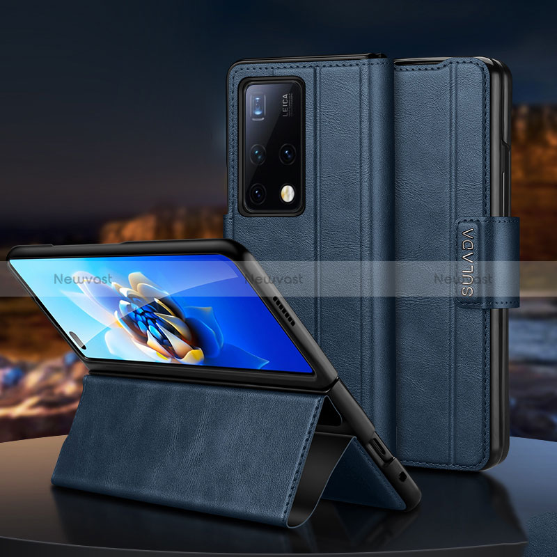 Leather Case Stands Flip Cover Holder SD1 for Huawei Mate X2