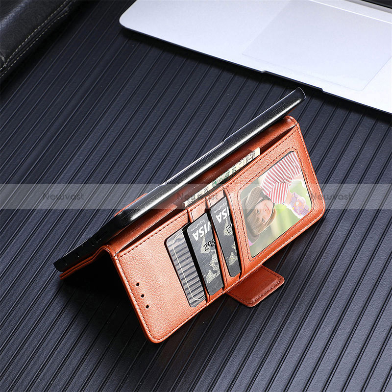 Leather Case Stands Flip Cover Holder SD2 for Samsung Galaxy Z Fold5 5G