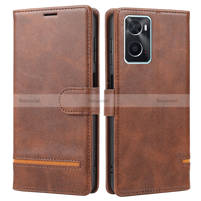 Leather Case Stands Flip Cover Holder SY1 for Oppo A76