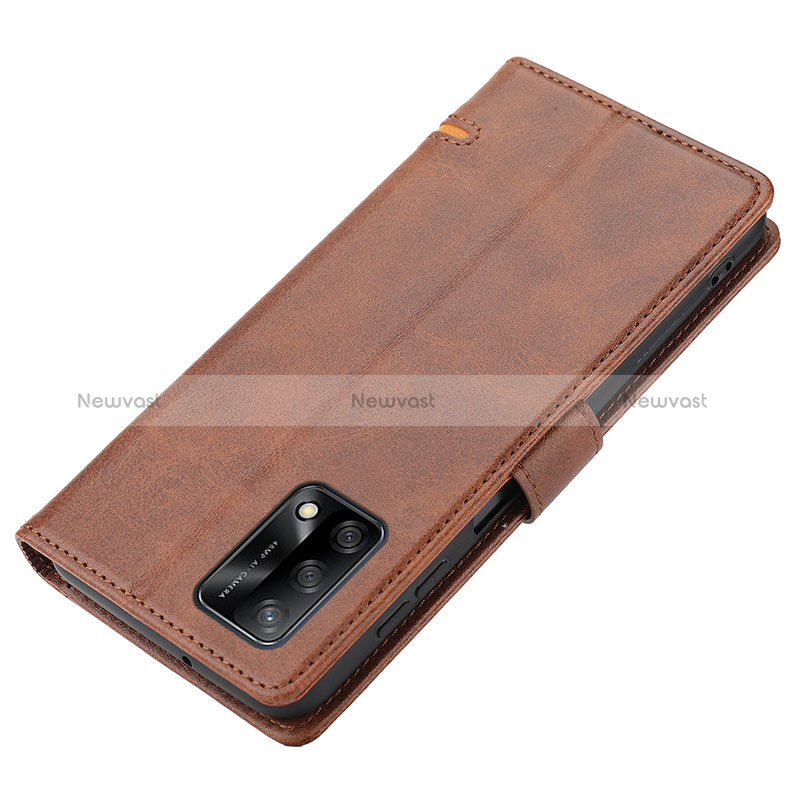 Leather Case Stands Flip Cover Holder SY1 for Oppo A95 4G