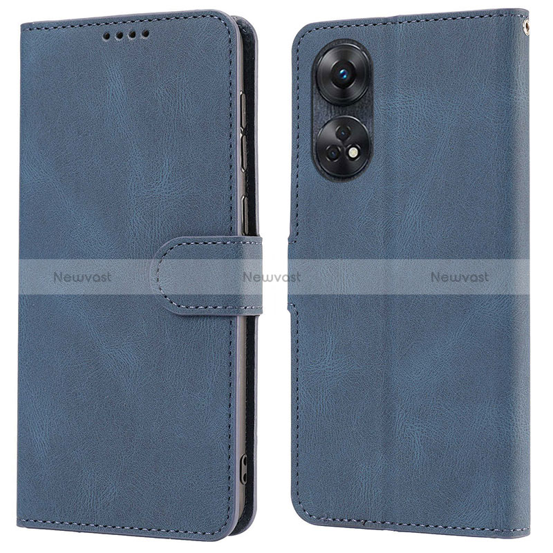 Leather Case Stands Flip Cover Holder SY1 for Oppo Reno8 T 4G