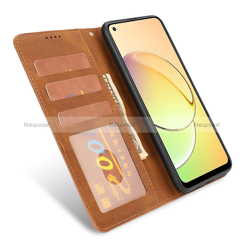 Leather Case Stands Flip Cover Holder SY1 for Realme 10 4G