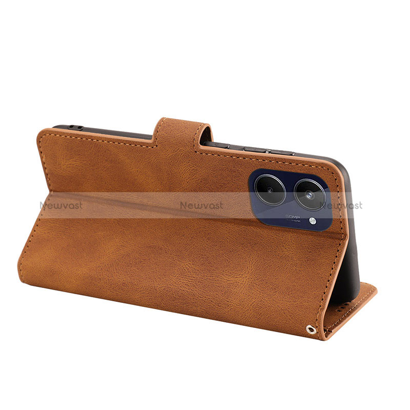 Leather Case Stands Flip Cover Holder SY1 for Realme 10 4G