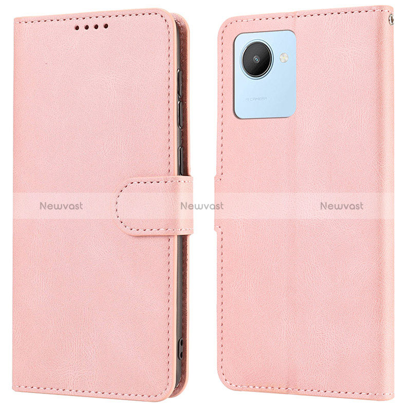 Leather Case Stands Flip Cover Holder SY1 for Realme C30