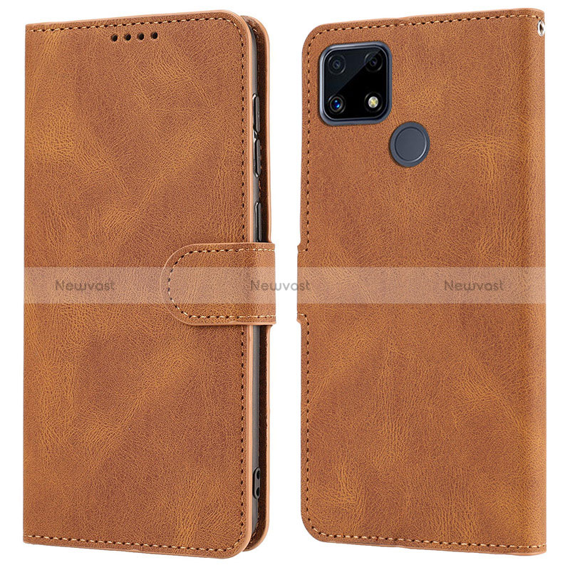 Leather Case Stands Flip Cover Holder SY1 for Realme Narzo 20