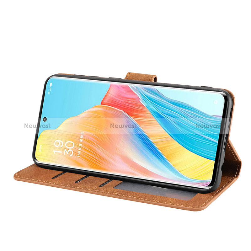 Leather Case Stands Flip Cover Holder SY1 for Realme Narzo N55