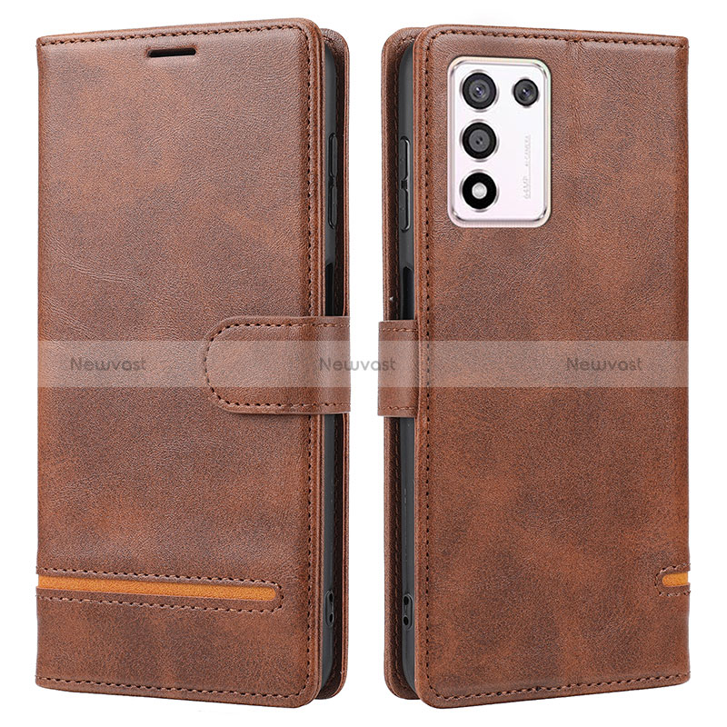 Leather Case Stands Flip Cover Holder SY1 for Realme Q3t 5G