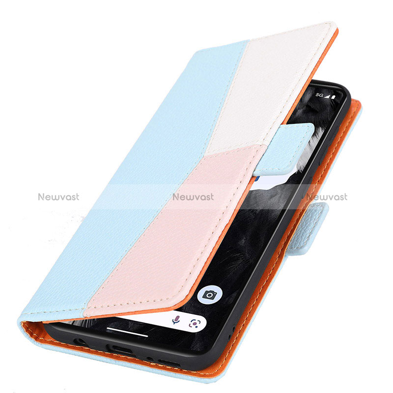 Leather Case Stands Flip Cover Holder SY2 for Google Pixel 7 5G