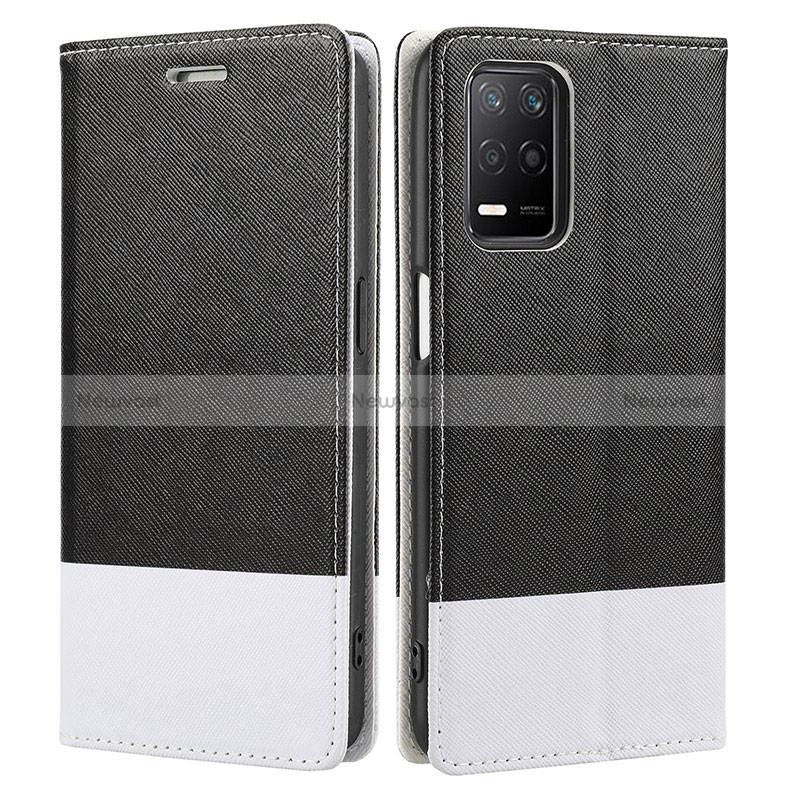 Leather Case Stands Flip Cover Holder SY2 for Realme Q3i 5G