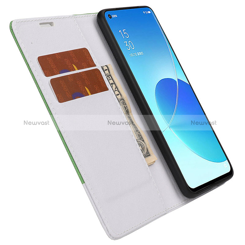 Leather Case Stands Flip Cover Holder SY2 for Realme Q3i 5G