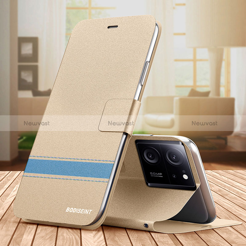 Leather Case Stands Flip Cover Holder TB1 for Xiaomi Mi 13T 5G